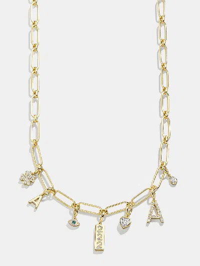 Baublebar Spaced Custom Charm Necklace