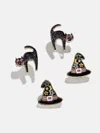 Baublebar Spooky Season Kids' Earring Set In Black