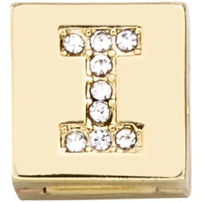 Baublebar Square Hinge Letter Bead In Gold