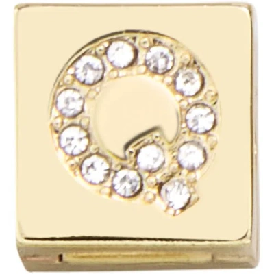 Baublebar Square Hinge Letter Bead In Gold