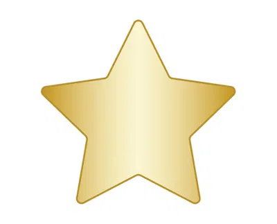 Baublebar Star Icon In Gold