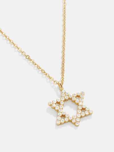 Baublebar Star Of David 18k Gold Necklace