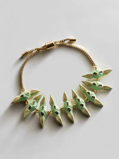 Baublebar Star Wars™ Grogu™ Repeating Bracelet In Green