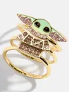 Baublebar Star Wars™ Grogu™ Ring Set