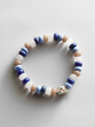 Baublebar Star Wars™ R2-d2™ Beaded Charm Bracelet In Metallic