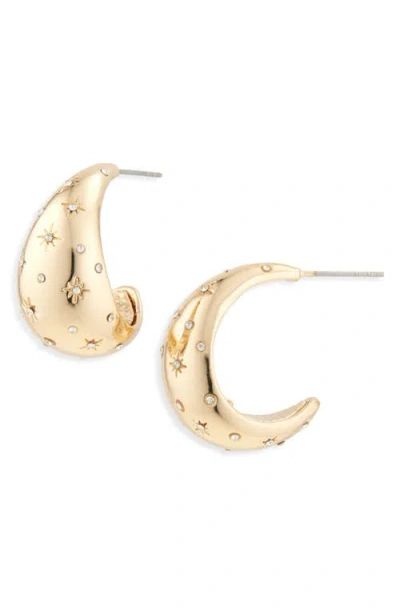 Baublebar Stella Hoop Earrings In Gold
