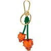 Baublebar Strawberry Bag Charm In Gold Tone
