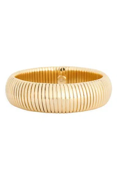 Baublebar Stretch Bracelet In Gold