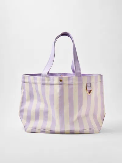 Baublebar Striped Alpha Tote