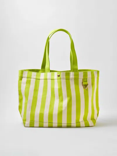 Baublebar Striped Alpha Tote