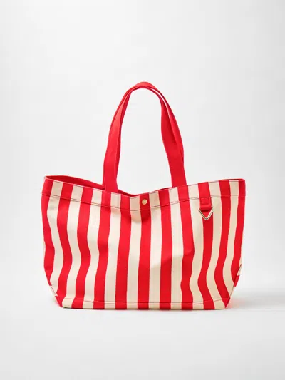 Baublebar Striped Alpha Tote