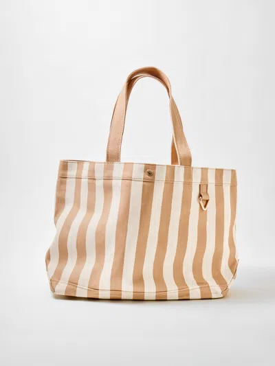 Baublebar Striped Alpha Tote