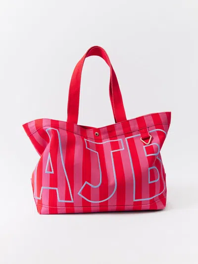 Baublebar Striped Custom Alpha Tote