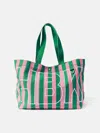 Baublebar Striped Custom Alpha Tote In Multi