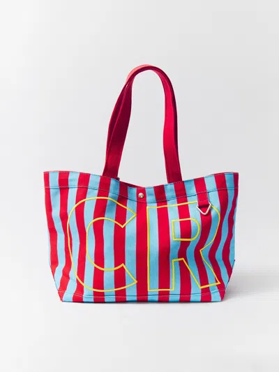 Baublebar Striped Custom Alpha Tote