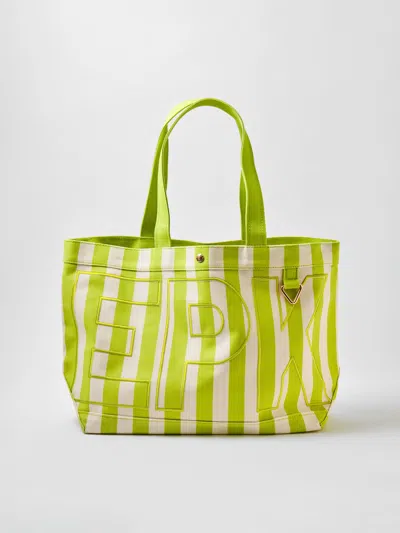 Baublebar Striped Custom Alpha Tote In Multi