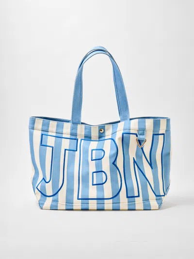Baublebar Striped Custom Alpha Tote In Multi