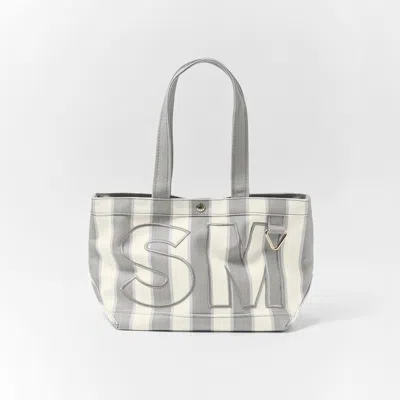 Baublebar Striped Custom Alpha Tote