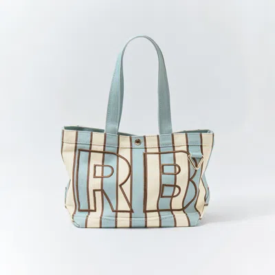 Baublebar Striped Custom Alpha Tote