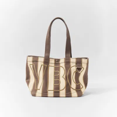 Baublebar Striped Custom Alpha Tote