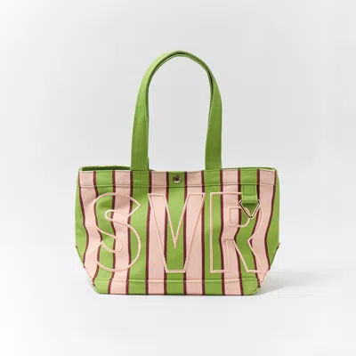 Baublebar Striped Custom Alpha Tote