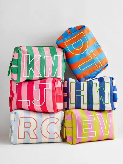 Baublebar Striped Take It Away Custom Storage Pouch In Multi