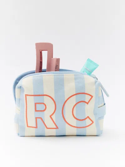 Baublebar Striped Take It Away Custom Storage Pouch In Blue