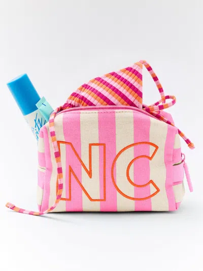 Baublebar Striped Take It Away Custom Storage Pouch