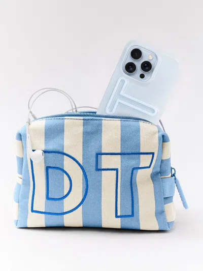 Baublebar Striped Take It Away Custom Storage Pouch