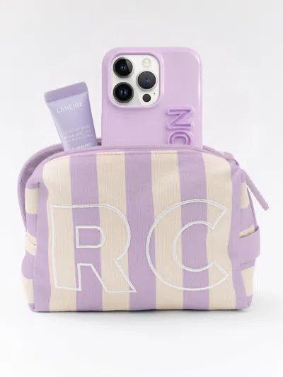 Baublebar Striped Take It Away Custom Storage Pouch