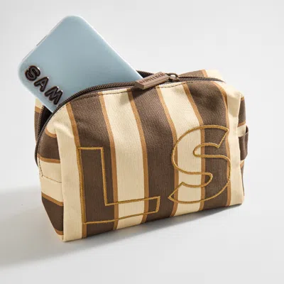 Baublebar Striped Take It Away Custom Storage Pouch