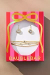 Baublebar Subtle Sparkle Jewelry Gift Set In Gold