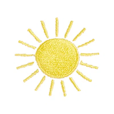 Baublebar Sun Icon In Yellow