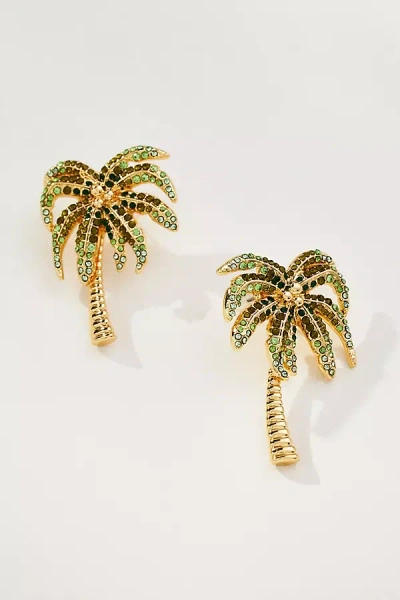 Baublebar Talk To The Palm Earrings In Green