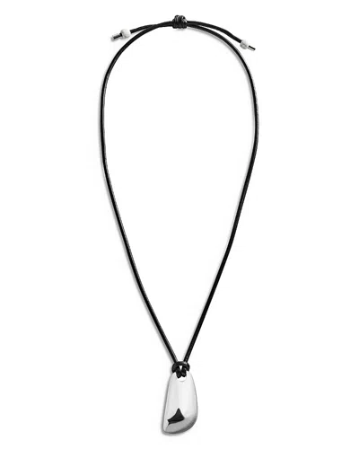 Baublebar Tallulah Sculptural Pendant Necklace, 32 In Black