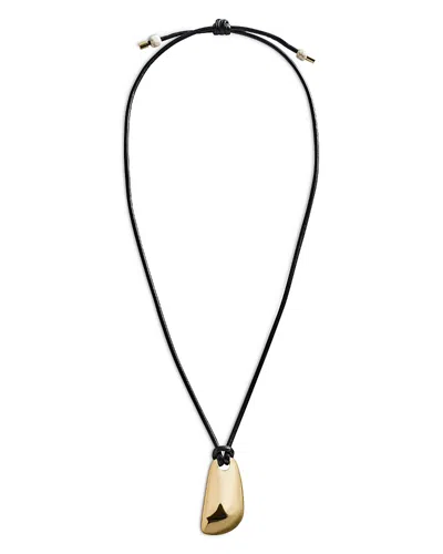 Baublebar Tallulah Sculptural Pendant Necklace, 32 In Gold