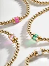 Baublebar Tatum Birthstone Bracelet In Gold