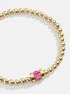 Baublebar Tatum Birthstone Bracelet In Gold