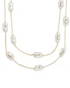 Baublebar Teagan Station Necklace In Gold