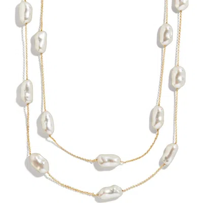 Baublebar Teagan Station Necklace In Pattern