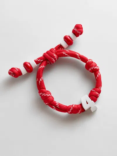 Baublebar Team Knotty Varsity Custom Bracelet In White
