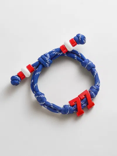 Baublebar Team Knotty Varsity Custom Bracelet In Blue