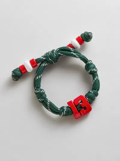 Baublebar Team Knotty Varsity Custom Bracelet In Green