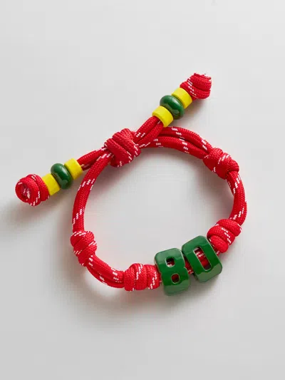 Baublebar Team Knotty Varsity Custom Bracelet In Red