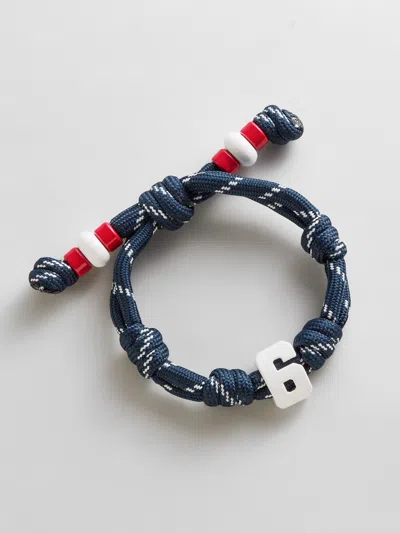 Baublebar Team Knotty Varsity Custom Bracelet In Blue
