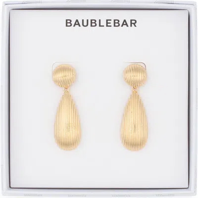 Baublebar Teardrop Drop Earrings In Gold
