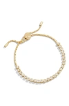 Baublebar Tennis Slider Bracelet In Gold