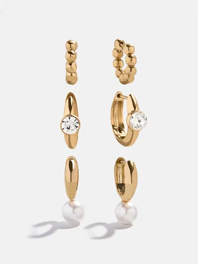 Baublebar Tess Waterproof Earring Set In Gold