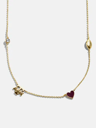 Baublebar Texas A&m University Spaced Charm Necklace