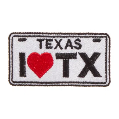 Baublebar Texas License Plate Icon In Metallic